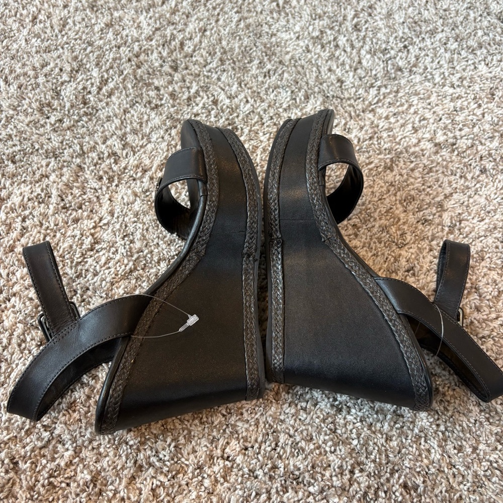 Harley Davidson Women's Belmont Platform Wedge Sandals Size 8 - Picture 6 of 8